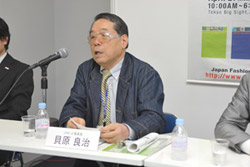 photo_JFW-JC運営委員会　貝原良治運営委員長