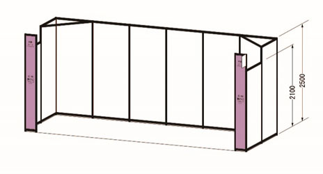 B-2. スタンダードブース【備品なし】 12m&sup2;