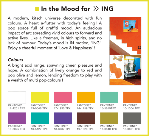 In the Mood for >> ING