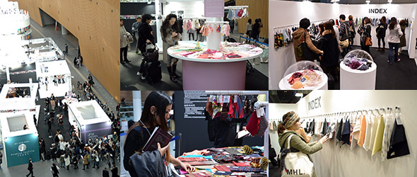 photo_JFW Textile Exhibition 2014Autumn/Winter　PTJ2014AW、JFW-JC2014同時開催