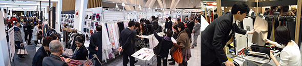 photo_Premium Textile Japan 2014 Autumn/Winter −テキスタイルビジネス商談会−