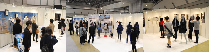 photo_5th FORM PRESENTATION JFW-JC2012会場で展示発表 (2011/12/20)