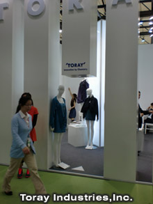 photo_intertextile Shanghai 2010 - Interviews with exhibitors - Toray Industries,Inc.