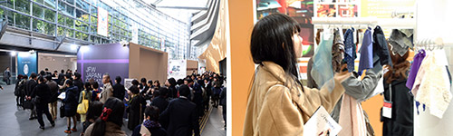 photo_JFW JAPAN CREATION 2014 Total textile trade fair