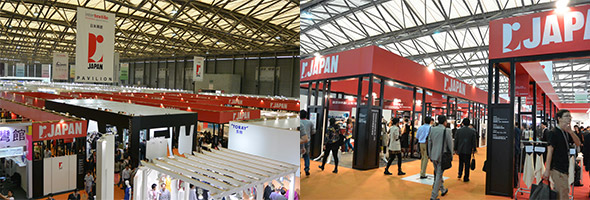 photo_Intertextile Shanghai Apprel Fabrics “Japan Pavilion 2014”