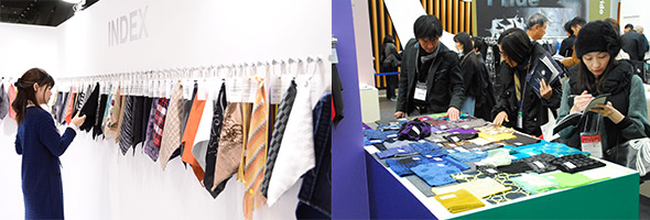 photo_TREND Corner　(Entrance area - JFW-JC venues) INDEX Corner　(Entrance area - PTJ & JFW-JC venues)