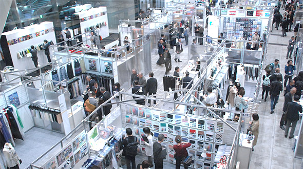 photo_JFW Textile shows >>> to be held in Tokyo in November !