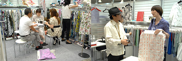 photo_Premium Textile Japan 2017 Spring/Summer Guide to participation in the <Textile Business Negotiation Salon> 03