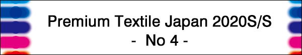 INDEX[1]Premium Textile Japan 2020S/S