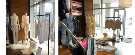 photo_FORM PRESENTATIONの作品が商品化されました 「DENIM GALAXY 日暮里」店内に飾られたコラボ商品