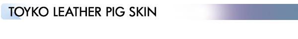 INDEX[6]TOYKO LEATHER PIG SKIN