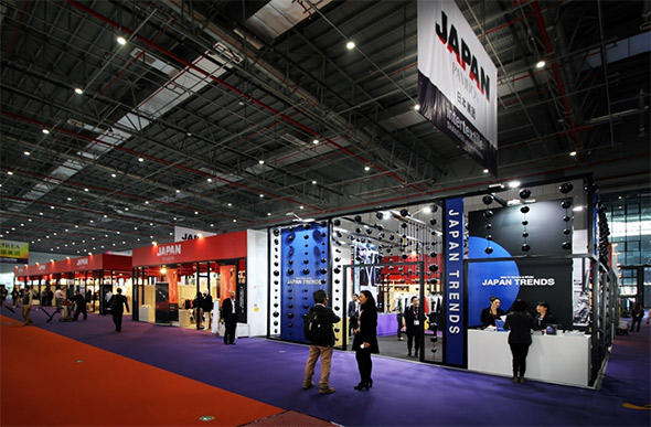 photo_Intertextile Shanghai Apparel Fabrics Japan Pavilion 2016 Spring Edition 2016.3.16～18 02