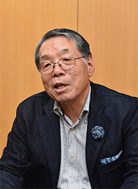 photo_JFWテキスタイル事業運営委員長　貝原 良治